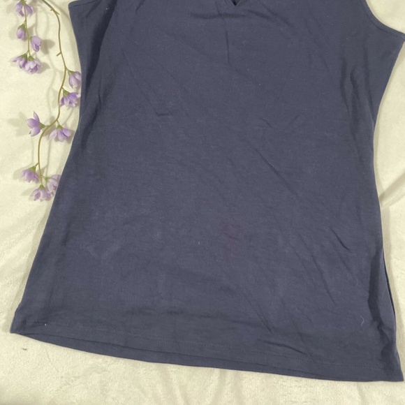 NEW INC International‎ Concepts [ Petite PS Small ] Keyhole Illusion Top - Picture 4 of 8